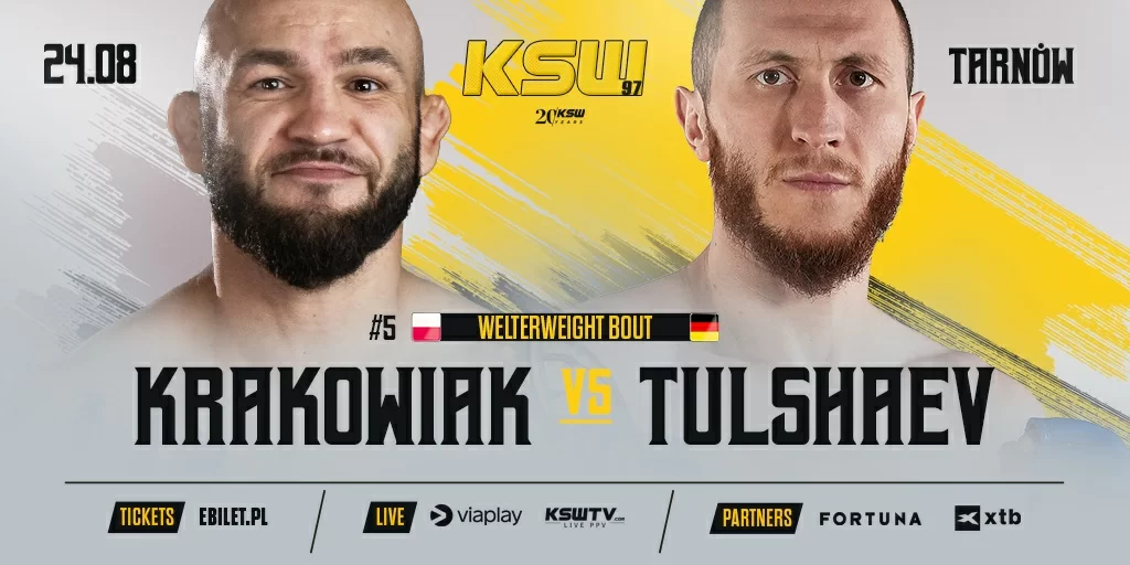 Two spectacular welterweights shall collide at KSW 97