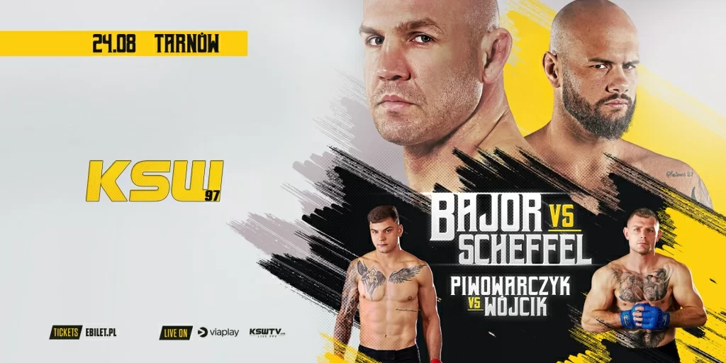 Two ex-challengers for the championship belt of KSW and PFL are scheduled to collide in the main event of KSW 97