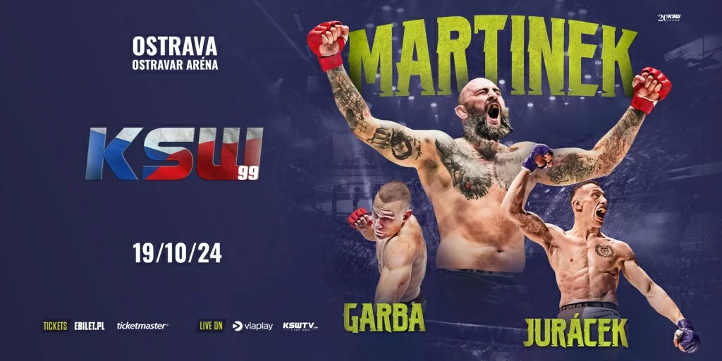 KSW wraca do Czech! „Czarnobrody" w walce wieczoru gali KSW 99 w Ostrawie