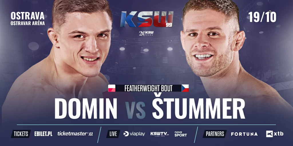 Michał Domin stanie do rywalizacji z Josefem Štummerem podczas gali KSW 99