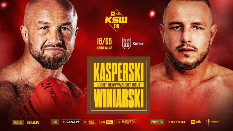 Artur Szczepaniak zmierzy się z Adamem Masaevem na gali XTB KSW 118 w Kaliszu 