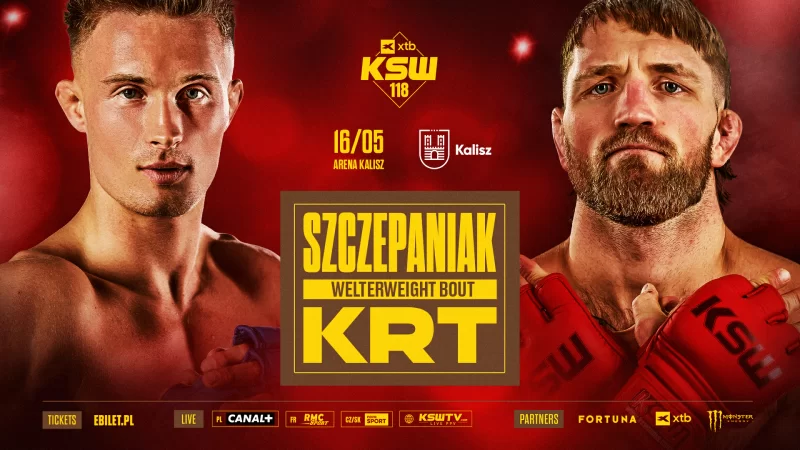 Polsko-czeski pojedynek dodany do karty walk gali XTB KSW 118 