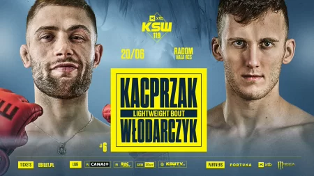 Piotr Kacprzak z nowym przeciwnikiem na galę XTB KSW 119