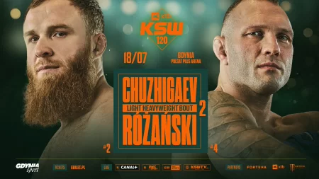 Chuzhigaev vs. Różański 2. Ostateczne rozstrzygnięcie walki czołowych półciężkich na XTB KSW 120