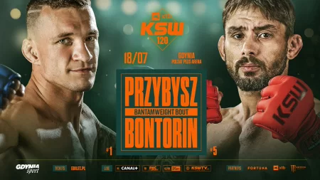 Przybysz vs. Bontorin! Mocne starcie w kategorii koguciej na gali KSW w Gdyni