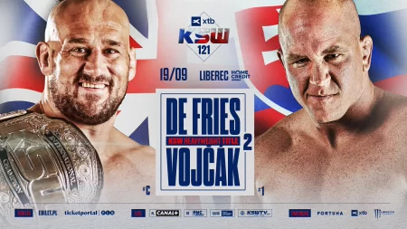 De Fries vs Vojčák 2! Mistrzowski rewanż na XTB KSW 121