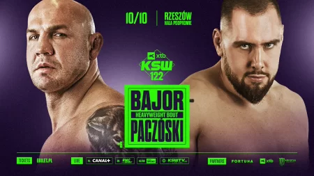 Starcie w królewskiej kategorii wagowej dodane do karty walk gali XTB KSW 122