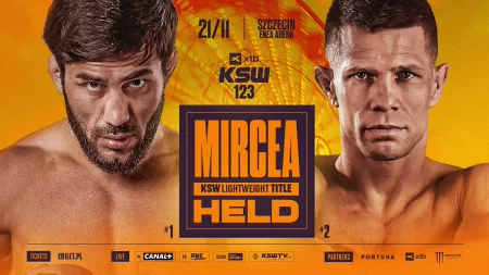 Mircea vs Held! Starcie o pas wagi lekkiej na XTB KSW 123 w Szczecinie