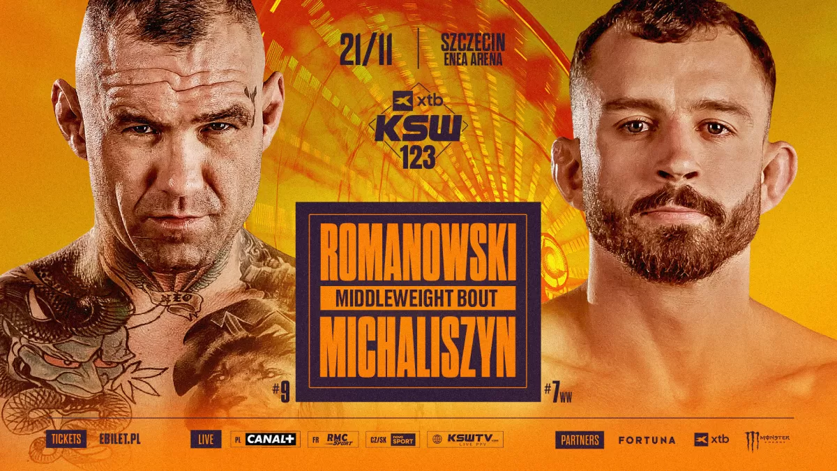 Tomasz Romanowski vs. Igor Michaliszyn na gali XTB KSW 123 w Szczecinie