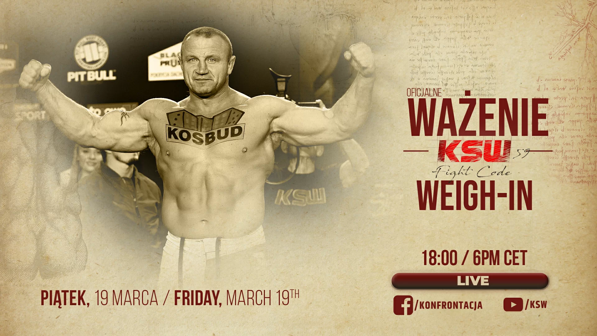 KSW 59 Weigh-In Results