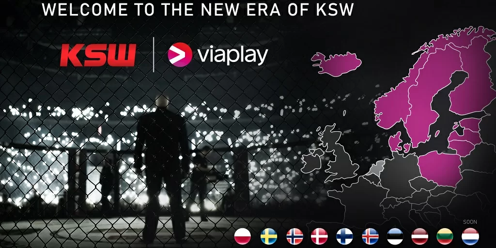 Viaplay secures exclusive KSW rights in 10 countries