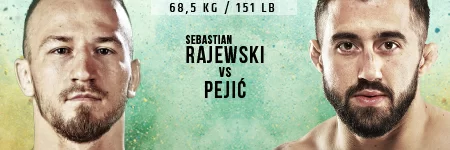 Filip Pejić wskakuje za Michała Sobiecha do starcia z Sebastianem Rajewskim