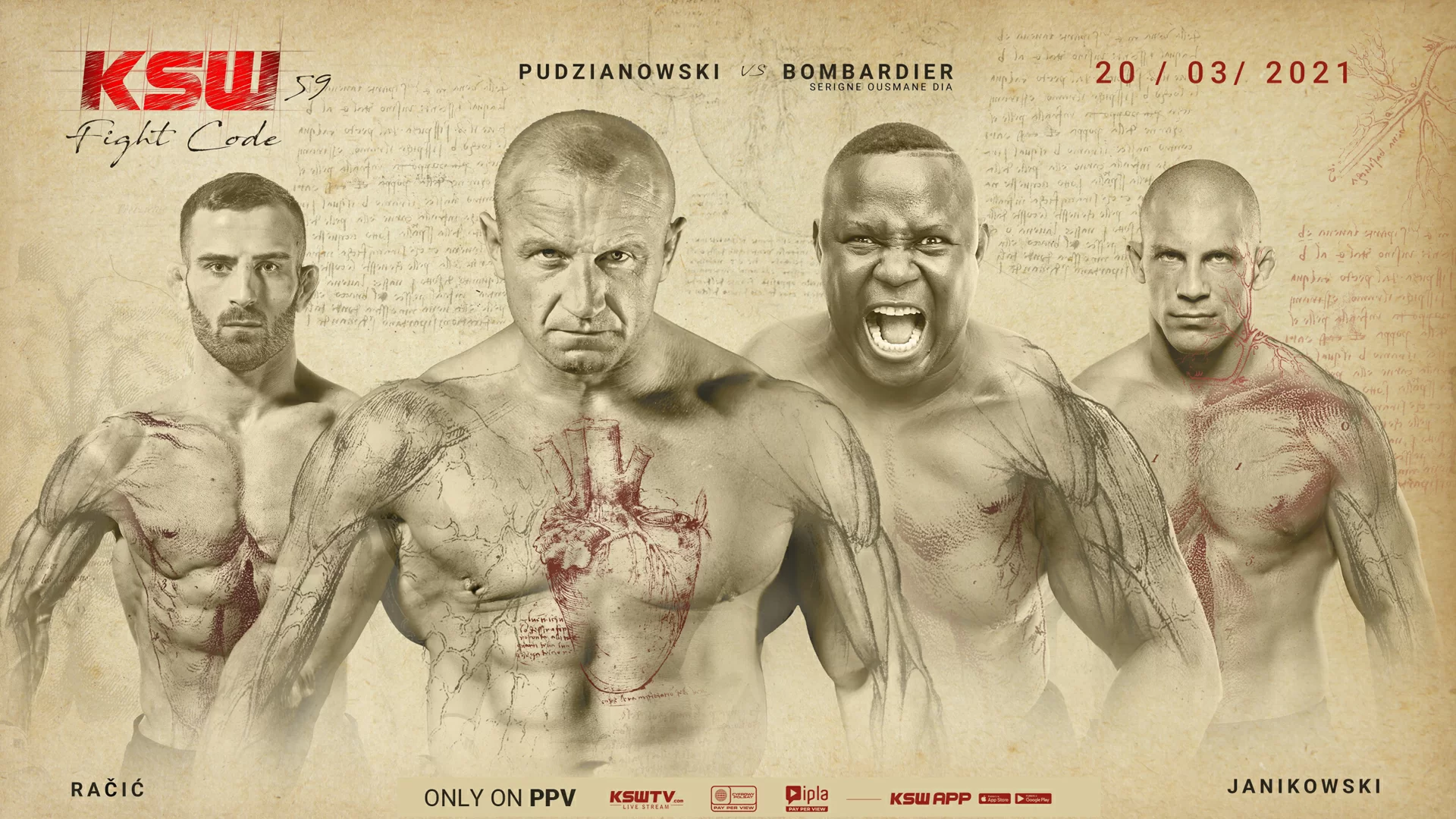 KSW 59 Fight Card Complete