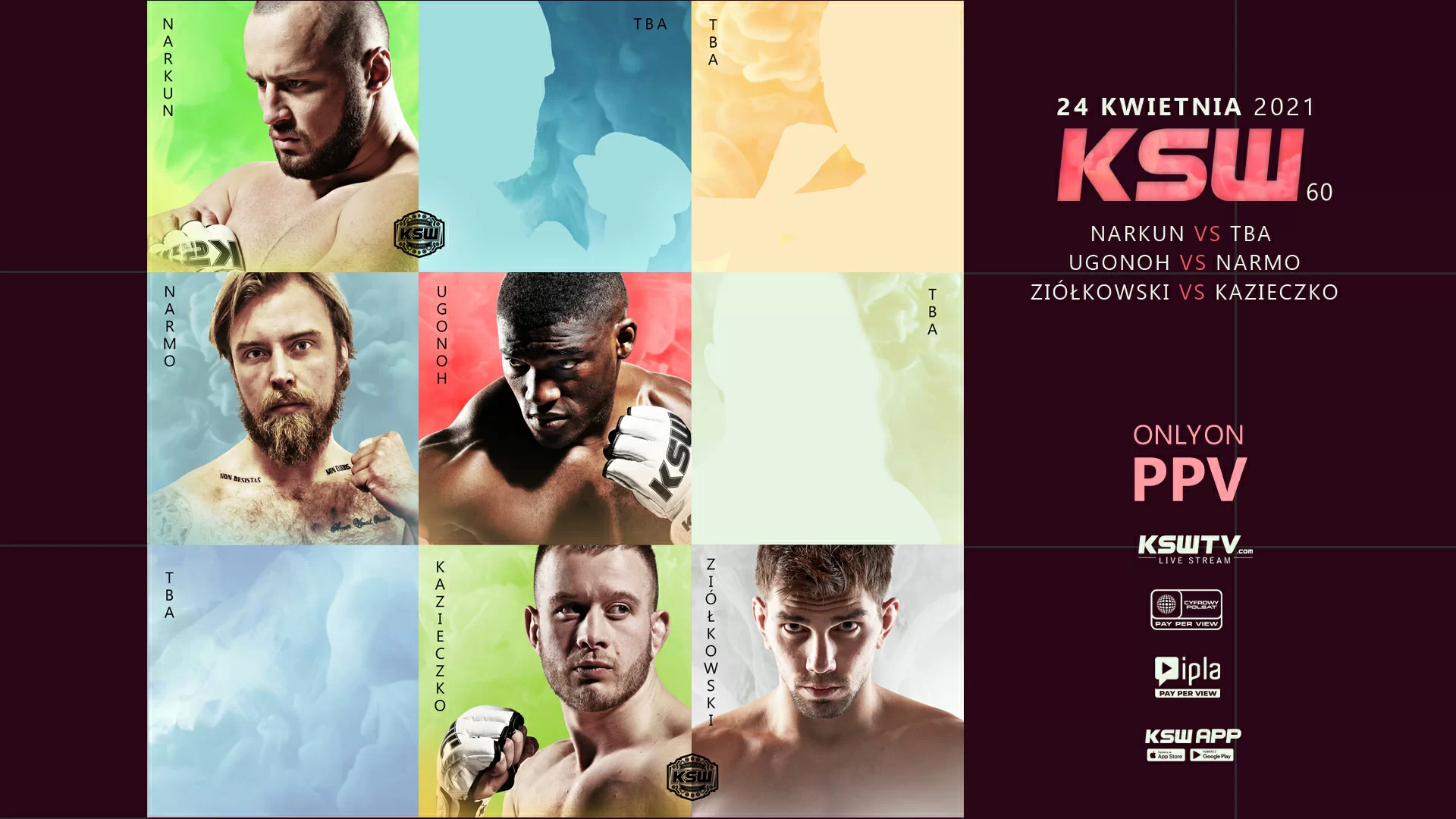 KSW 60 - April 24th