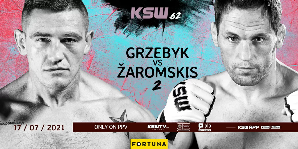 Marius Zaromskis & Andrzej Grzebyk collide again at KSW 62