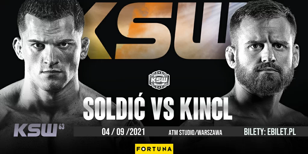 KSW 63 odbędzie się 4 września w Warszawie. Starcie mistrzowskie w walce wieczoru